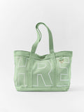 Solid Custom Alpha Tote - Pistachio Green