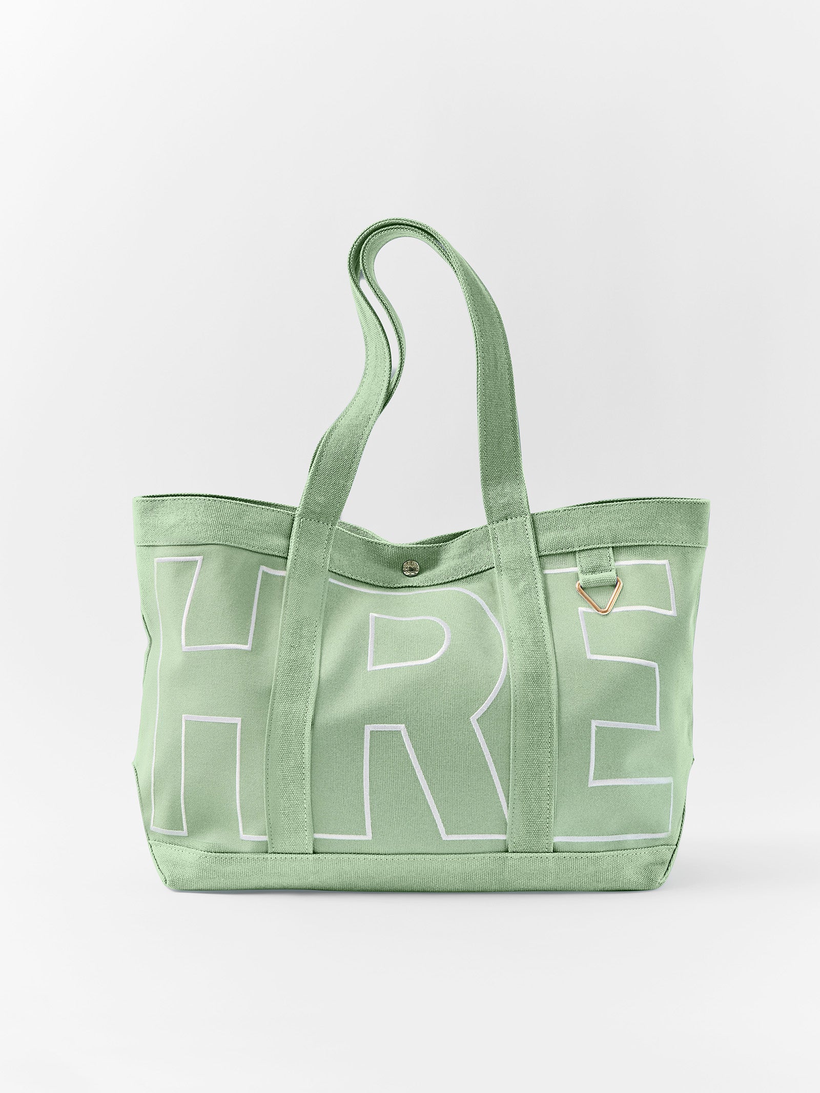 Solid Custom Alpha Tote - Pistachio Green