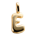 Bubble Letter Cluster Charm - E