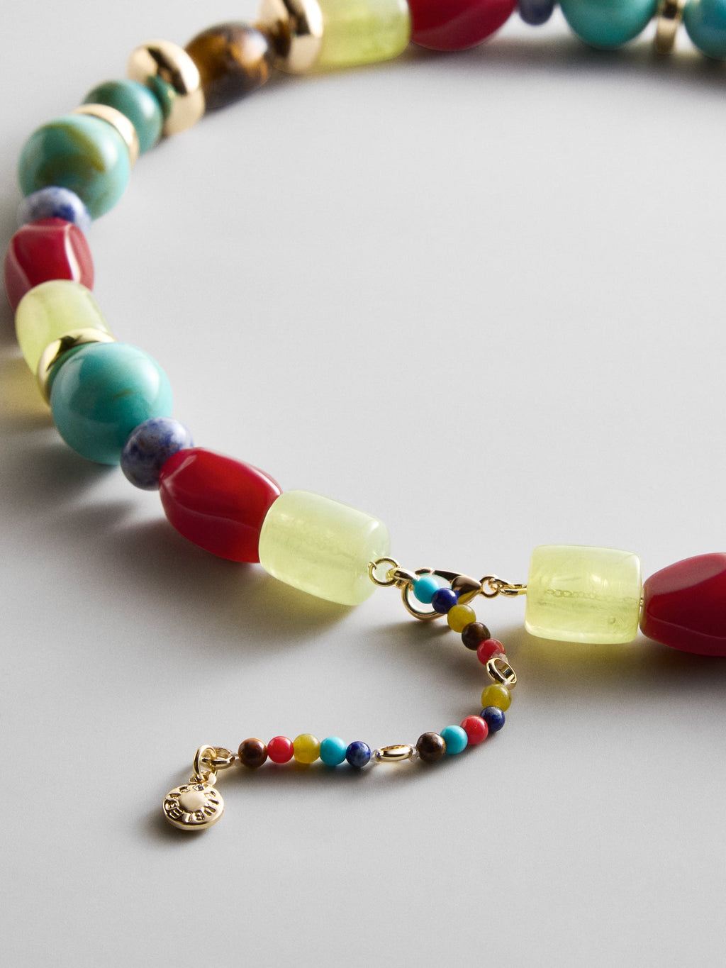 Justine Semi-Precious Beaded Necklace - Multi