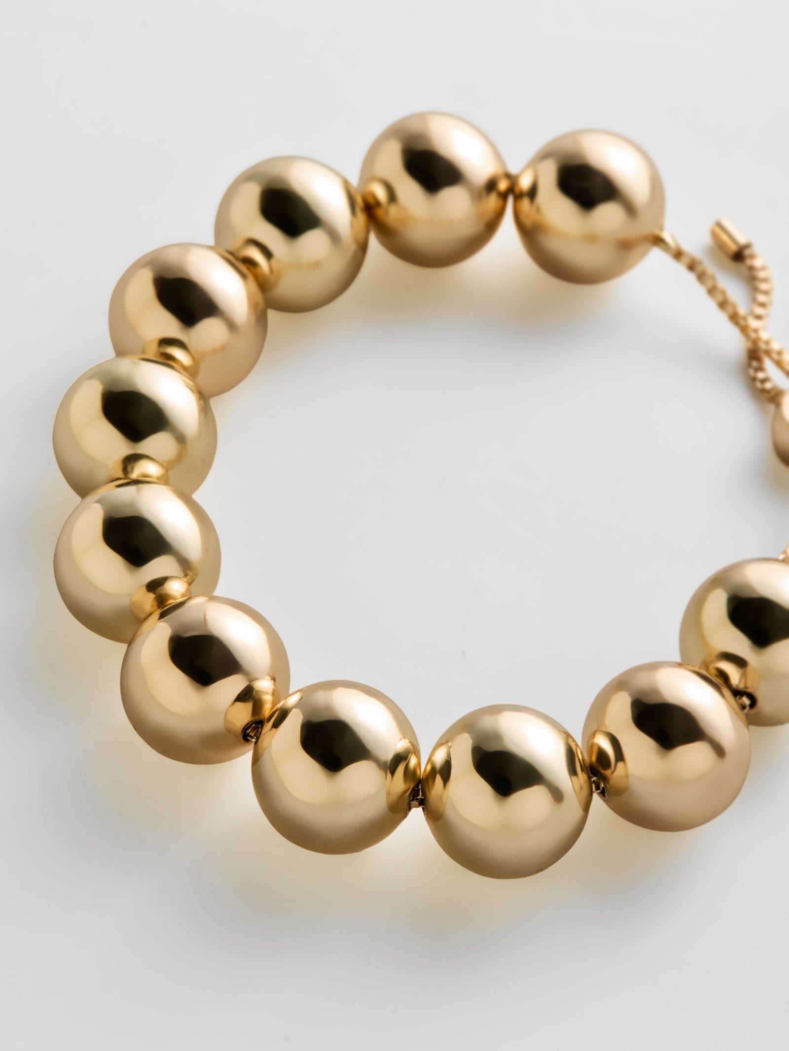 Jane Beaded Bracelet - Gold Bead