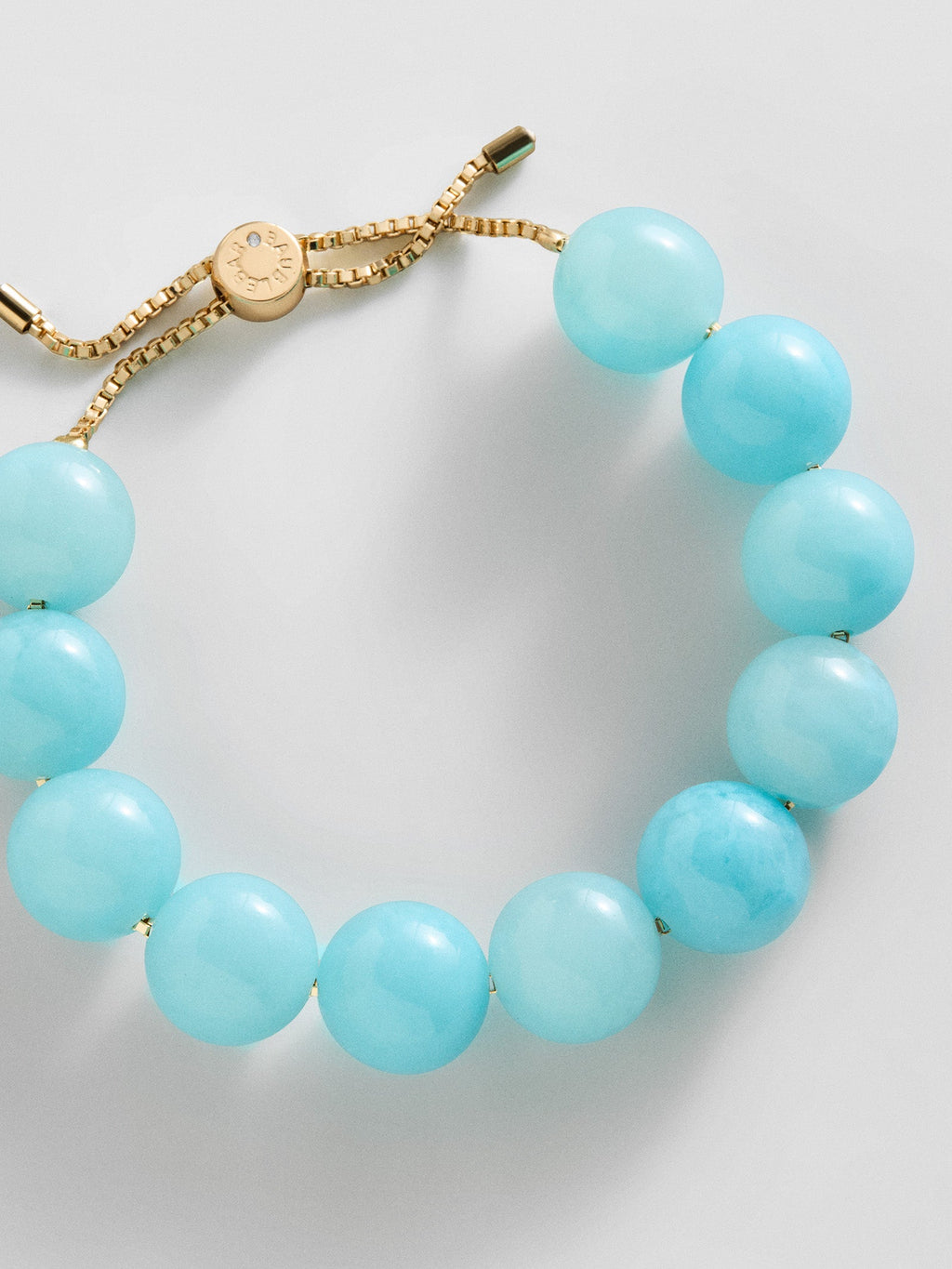 Jane Beaded Bracelet - Aqua