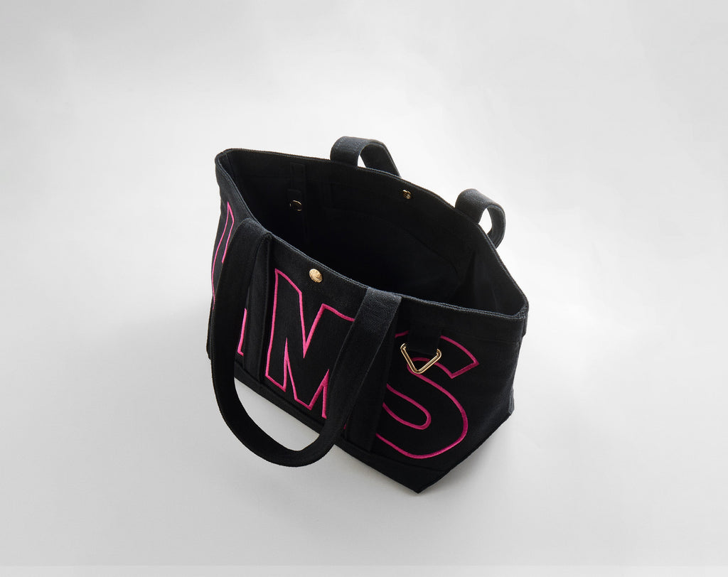 Solid Custom Alpha Tote - Jet Black