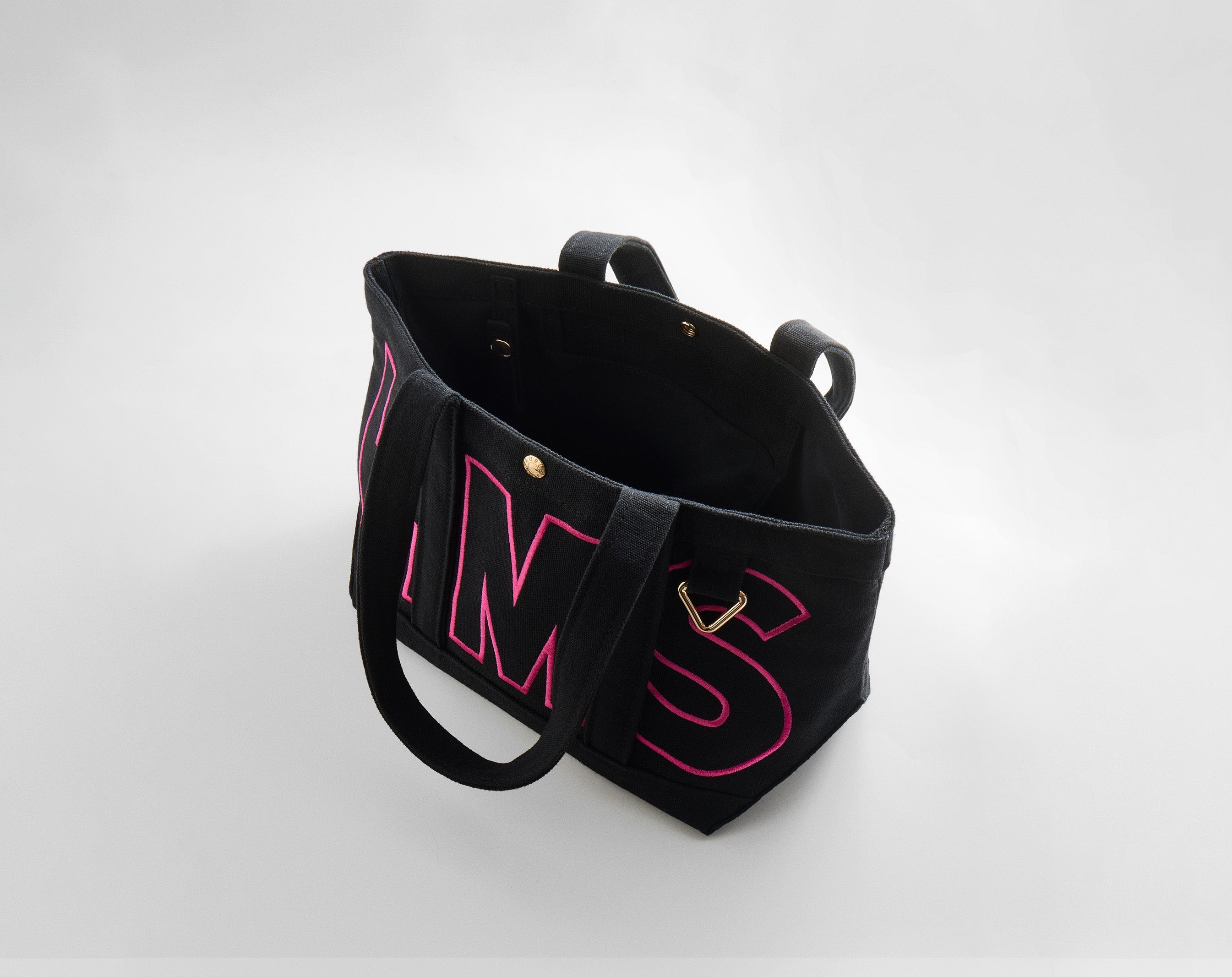 Solid Custom Alpha Tote - Jet Black