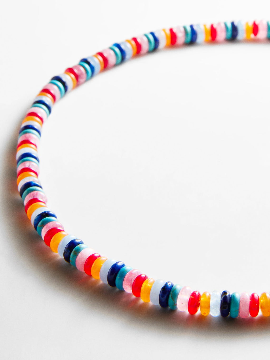 Jolene Semi-Precious Beaded Necklace - Multi