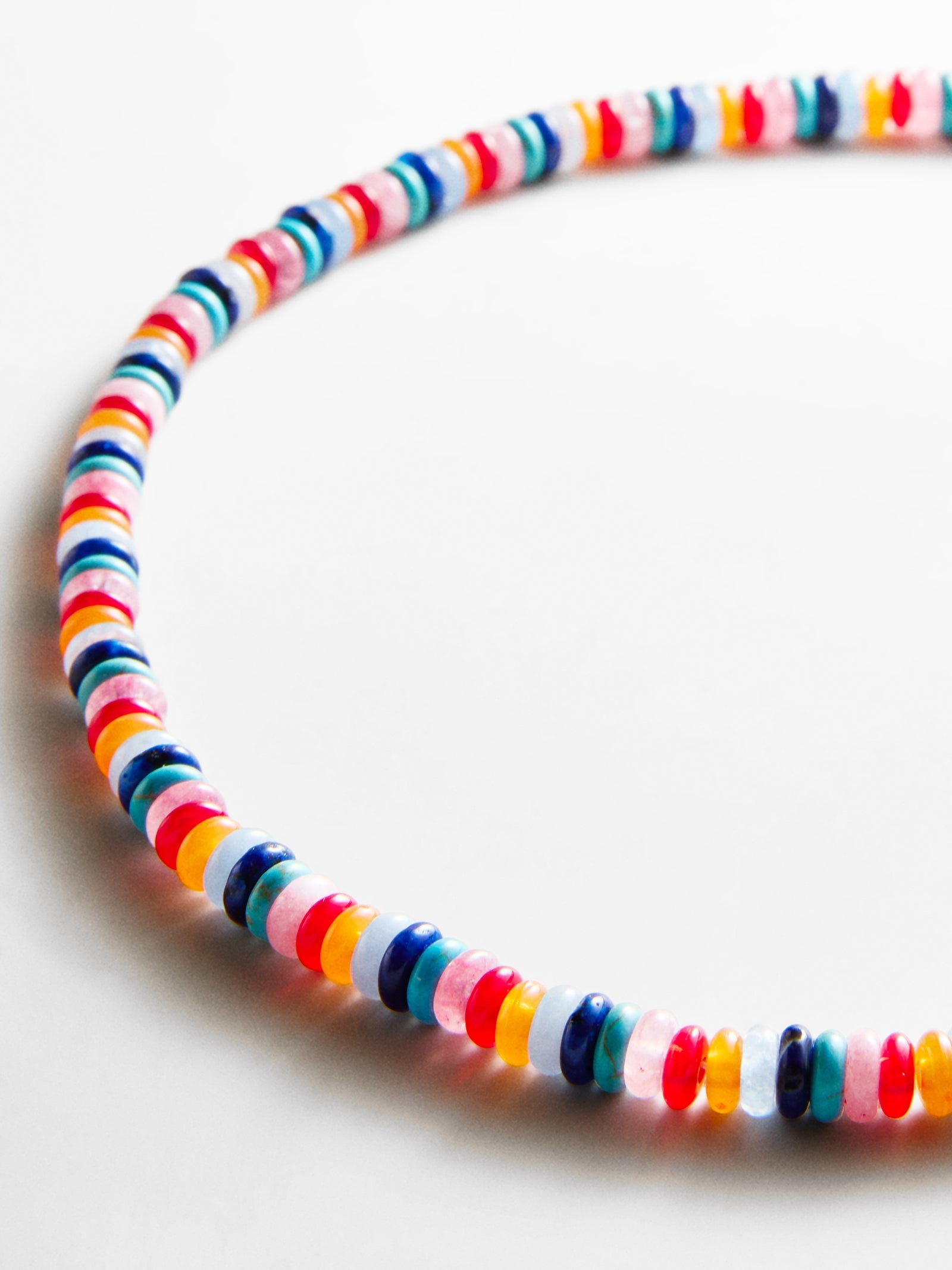 Jolene Semi-Precious Beaded Necklace - Multi