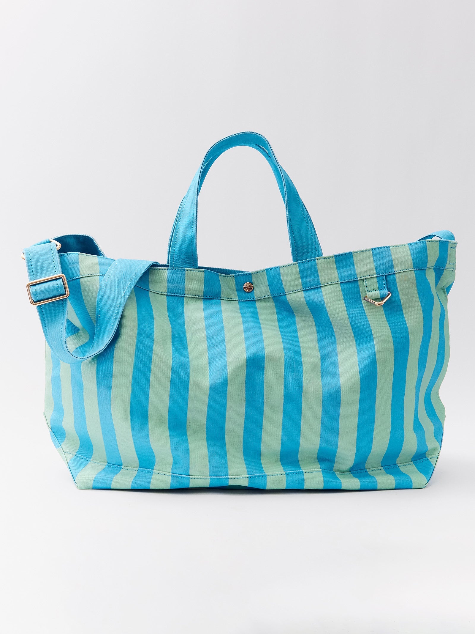 Striped Alpha Tote - Breeze