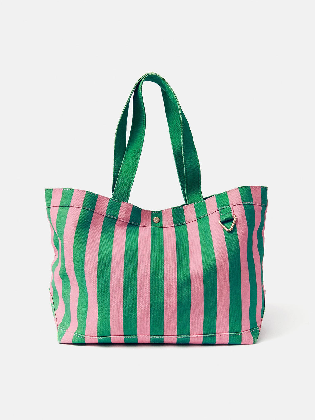 Striped Alpha Tote - Grove