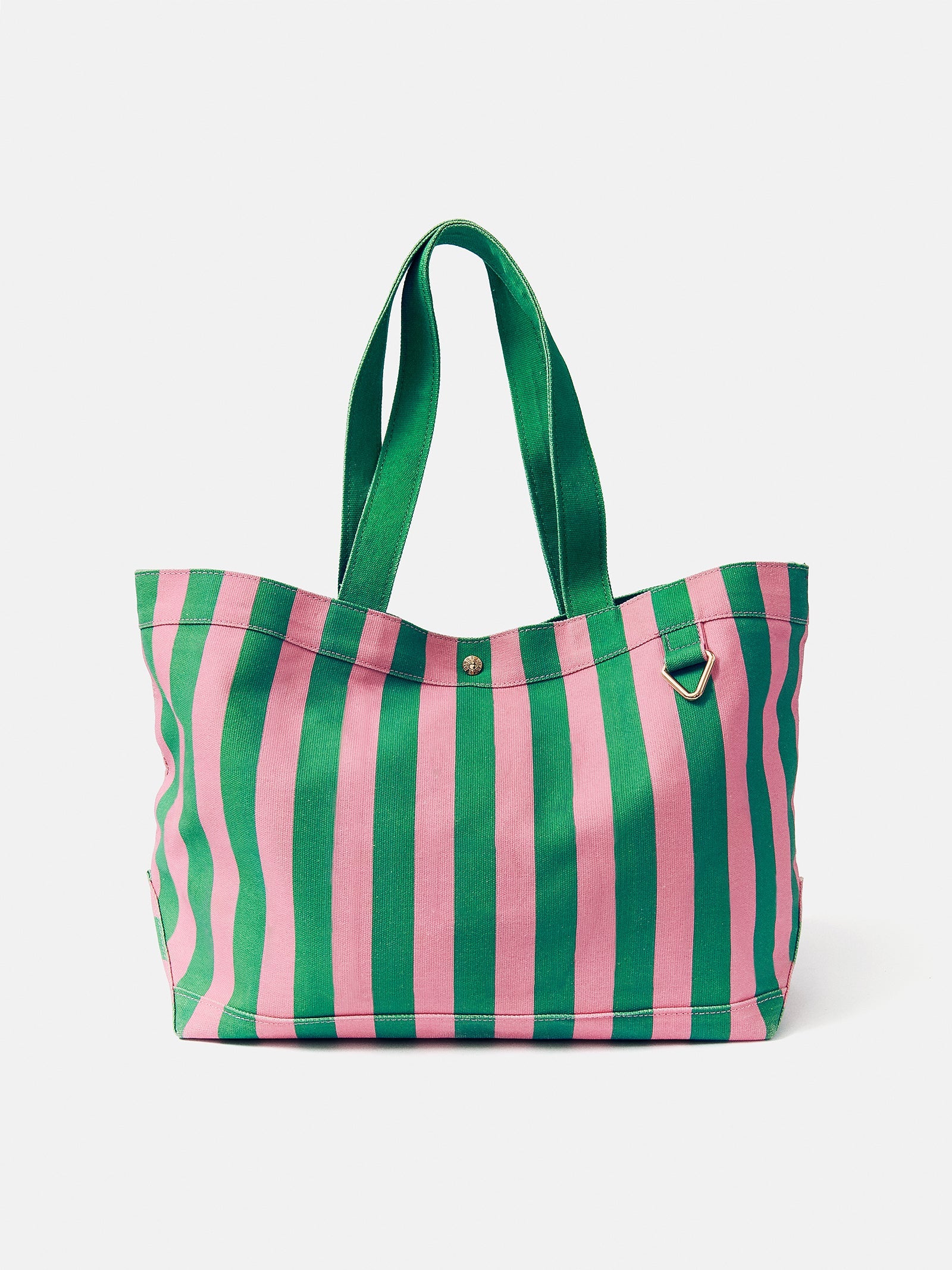 Striped Alpha Tote - Grove