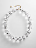 Jane Beaded Necklace - Clear/Black