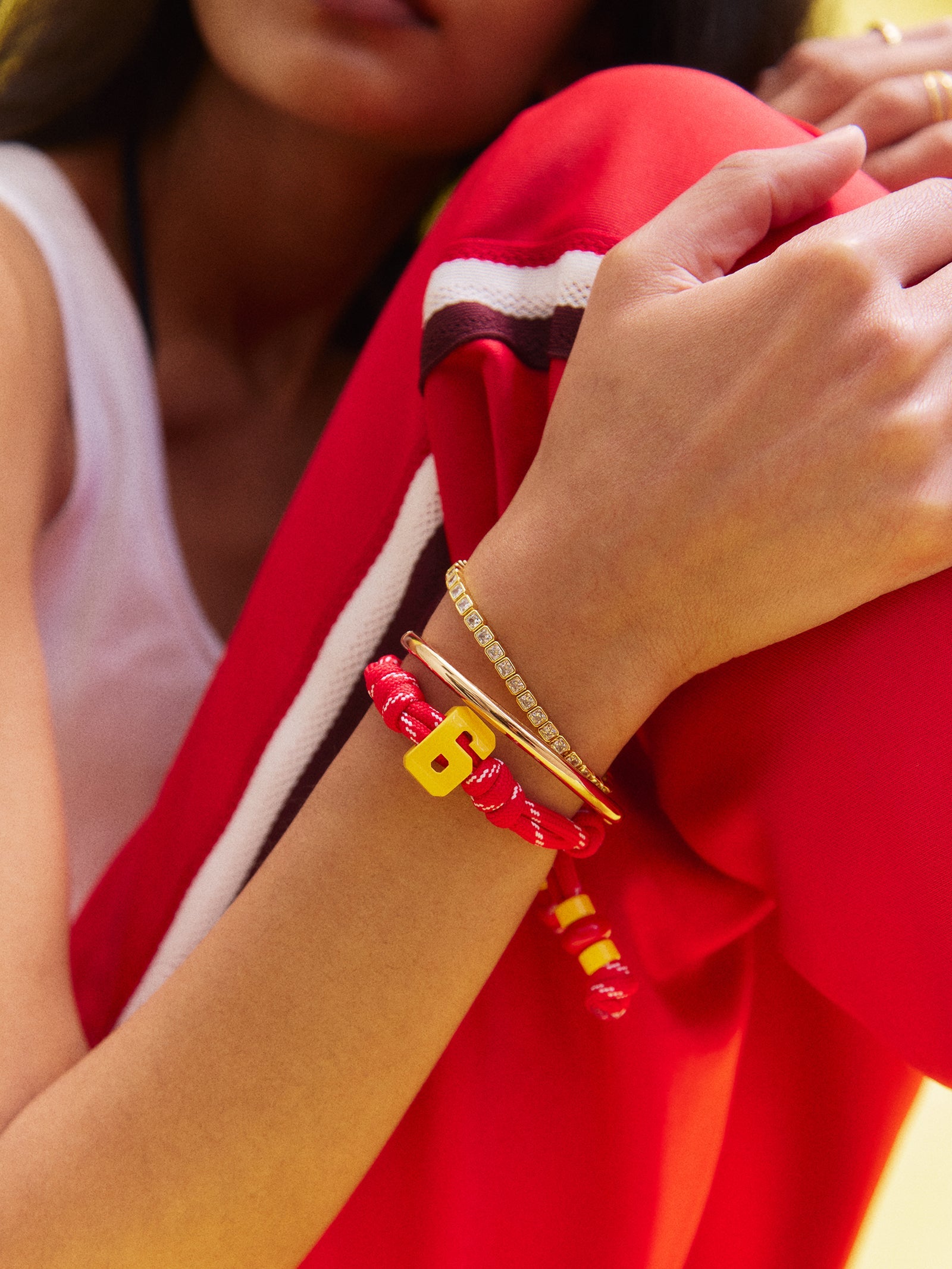Team Knotty Varsity Custom Bracelet - Spain Single Digit