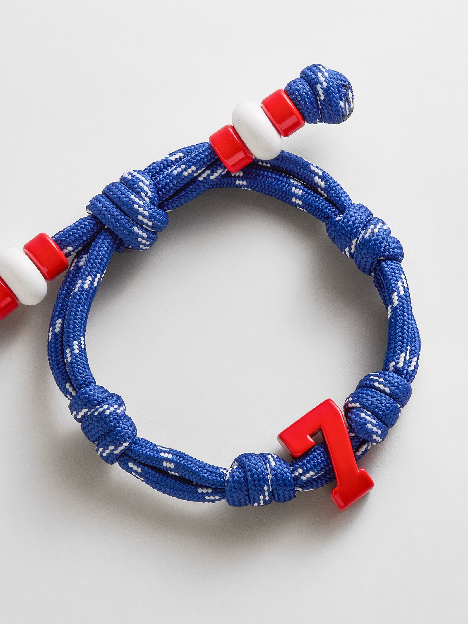 Team Knotty Varsity Custom Bracelet - France Single Digit