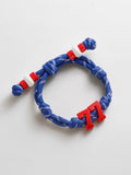 Team Knotty Varsity Custom Bracelet - France Double Digit