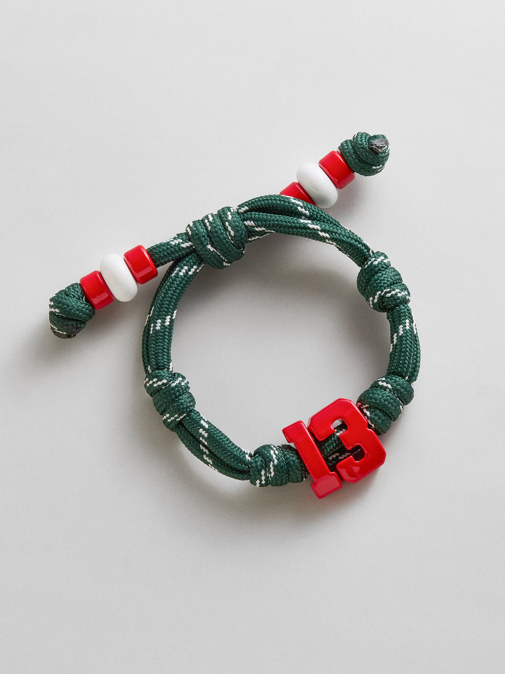 Team Knotty Varsity Custom Bracelet - Mexico Double Digit