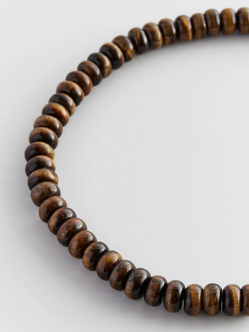 Joyce Semi-Precious Beaded Necklace - Tiger's Eye