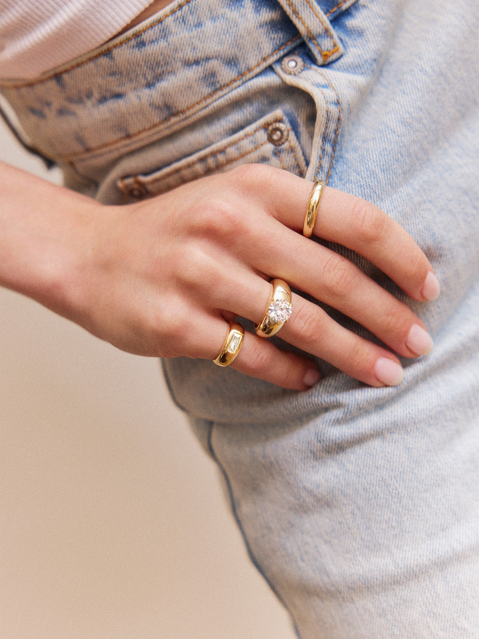 Kylie Gold Pinky Ring - Kylie Gold Pinky Ring