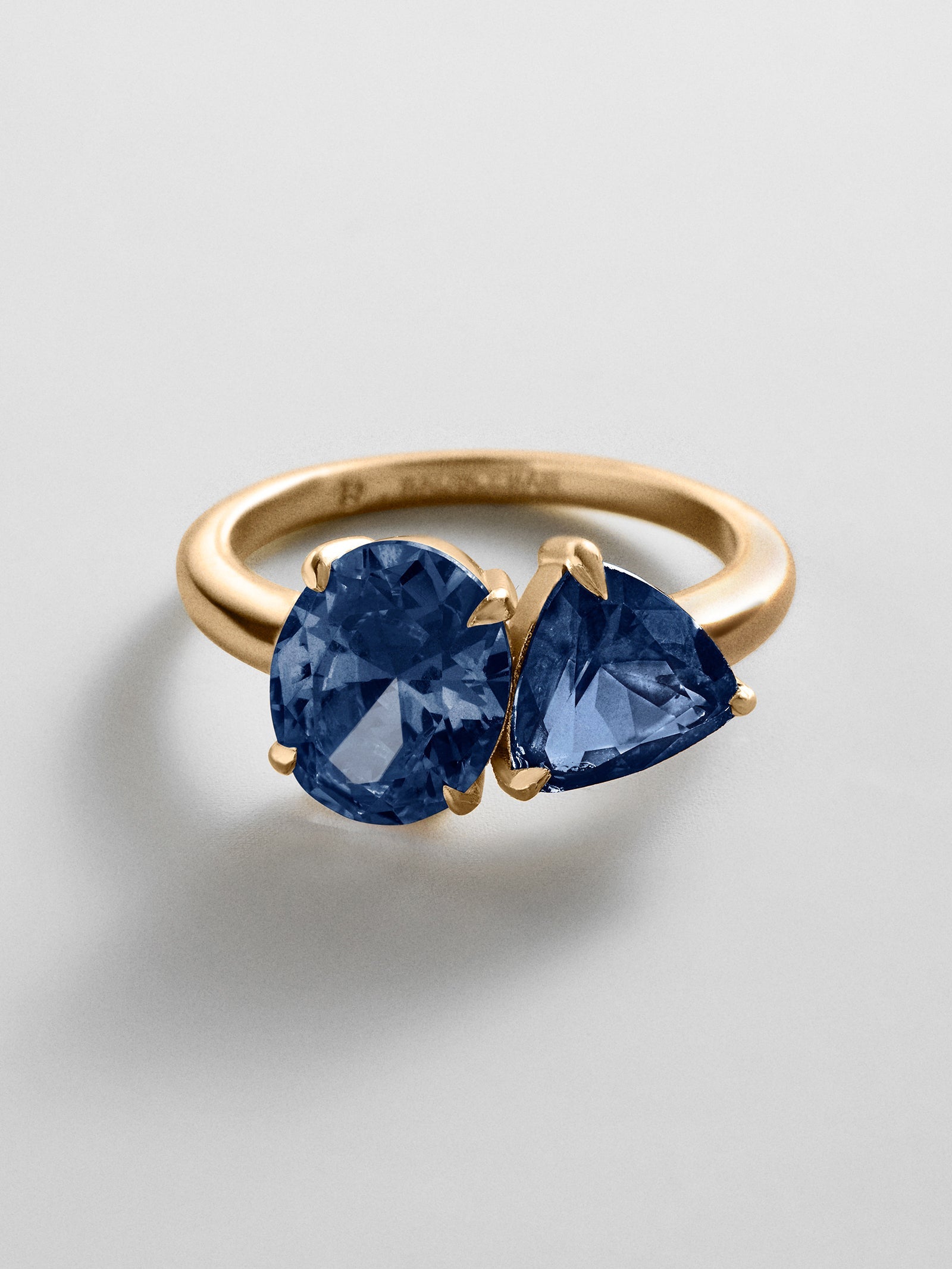 Toi et Moi Custom Birthstone Ring - Gold