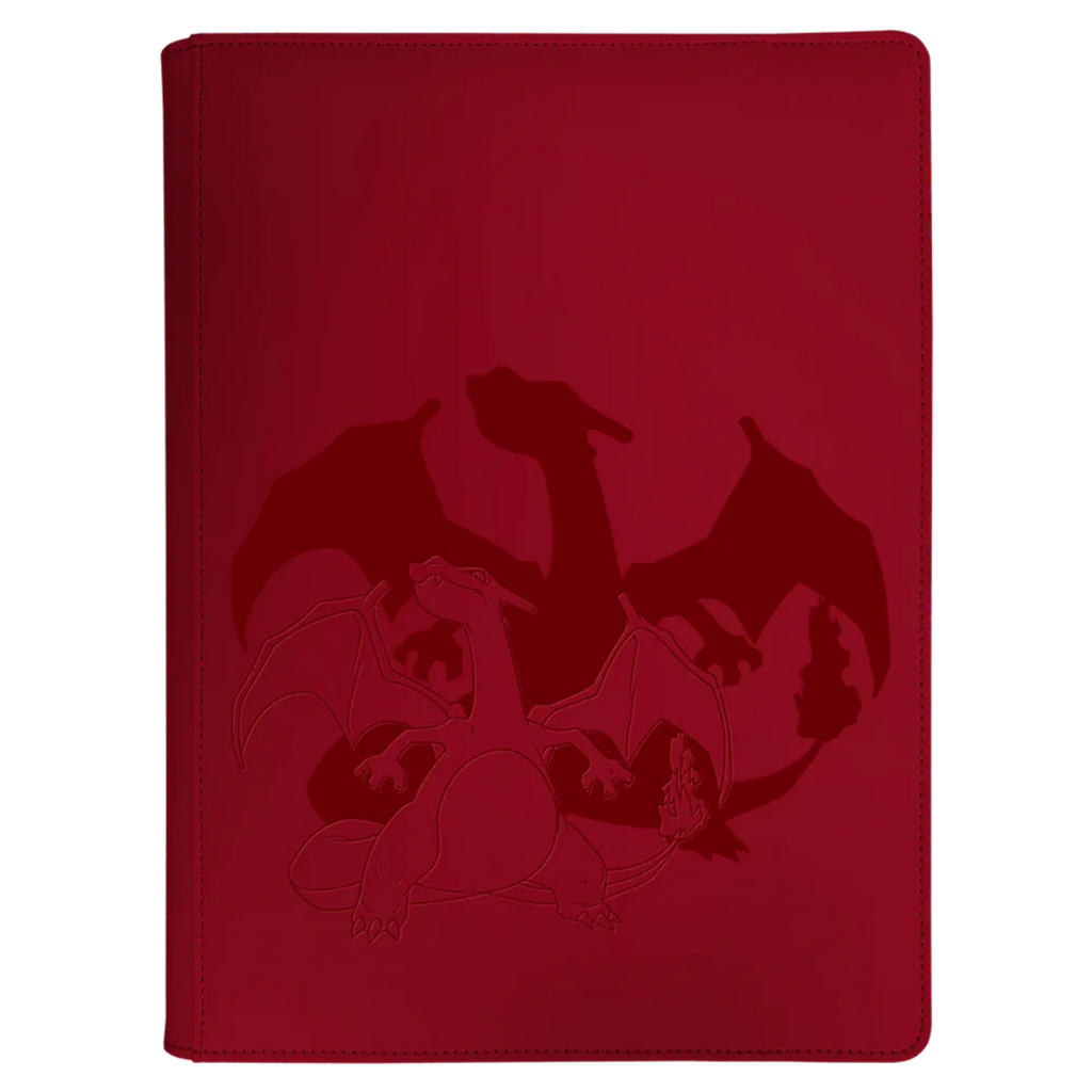 Pokemon Charizard 9 Pocket 360 Card Binder Zip