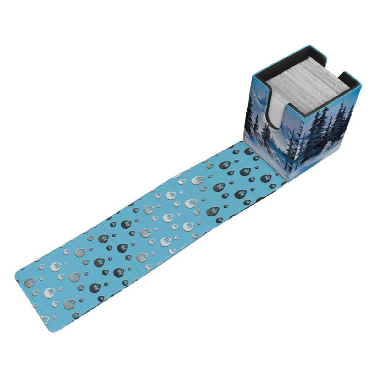 Bob Ross Winter Paradise Alcove Flip 100 Deck Box