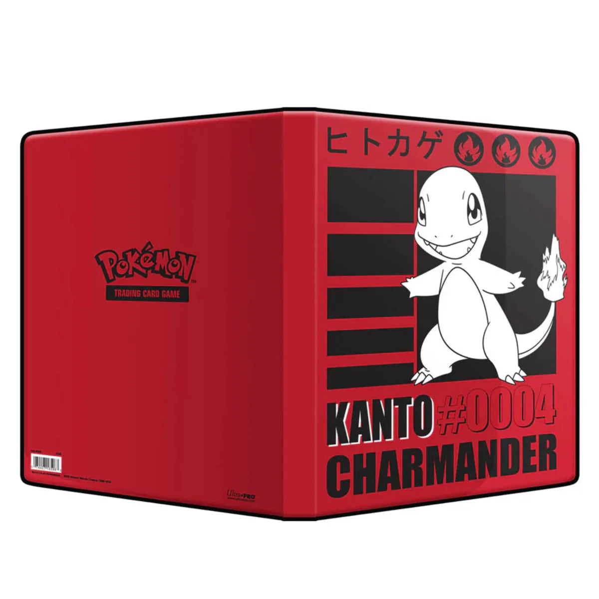Pokemon Kanto Charmander 9 Pocket 180 Card Binder