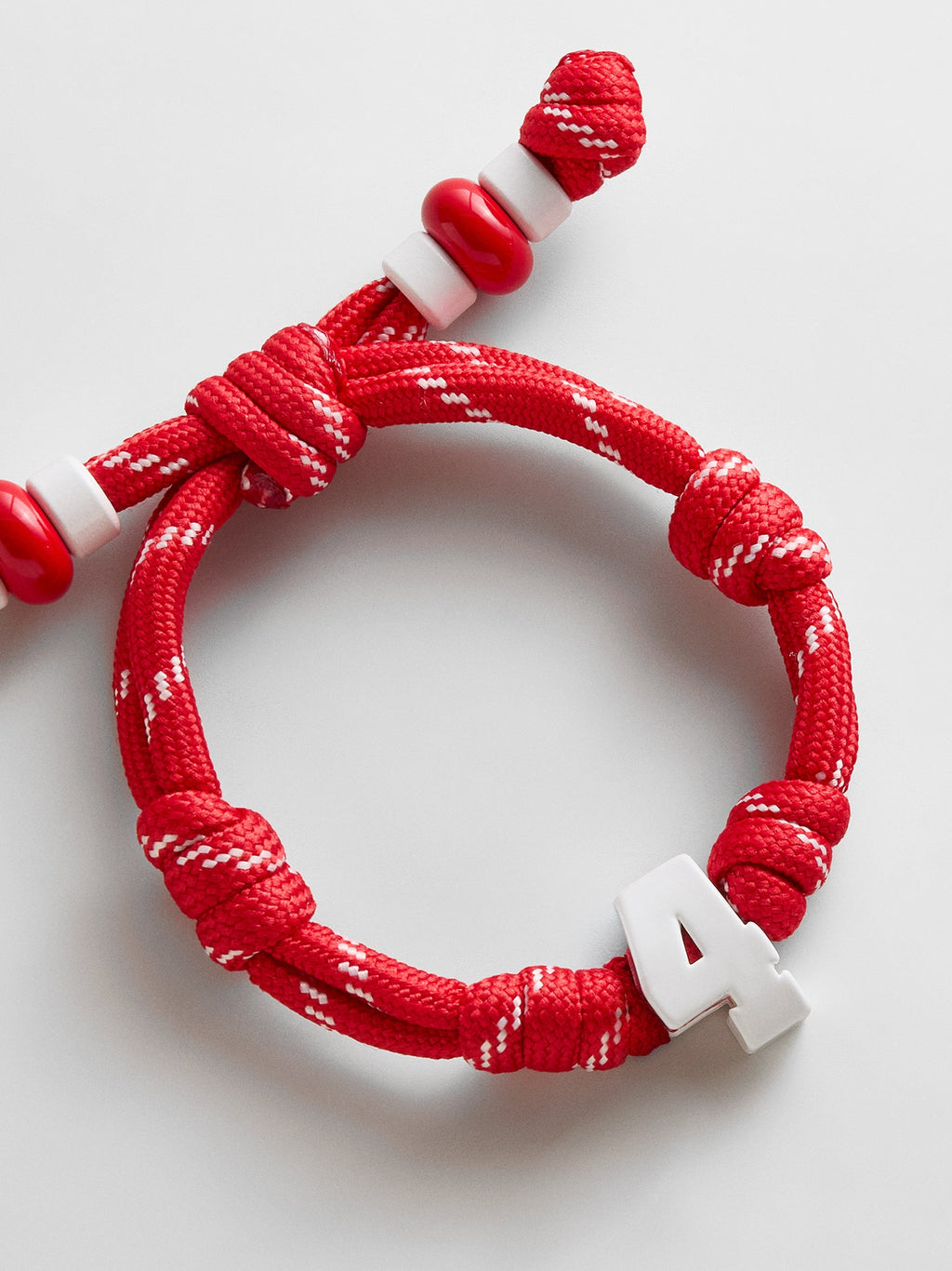 Team Knotty Varsity Custom Bracelet - England Single Digit