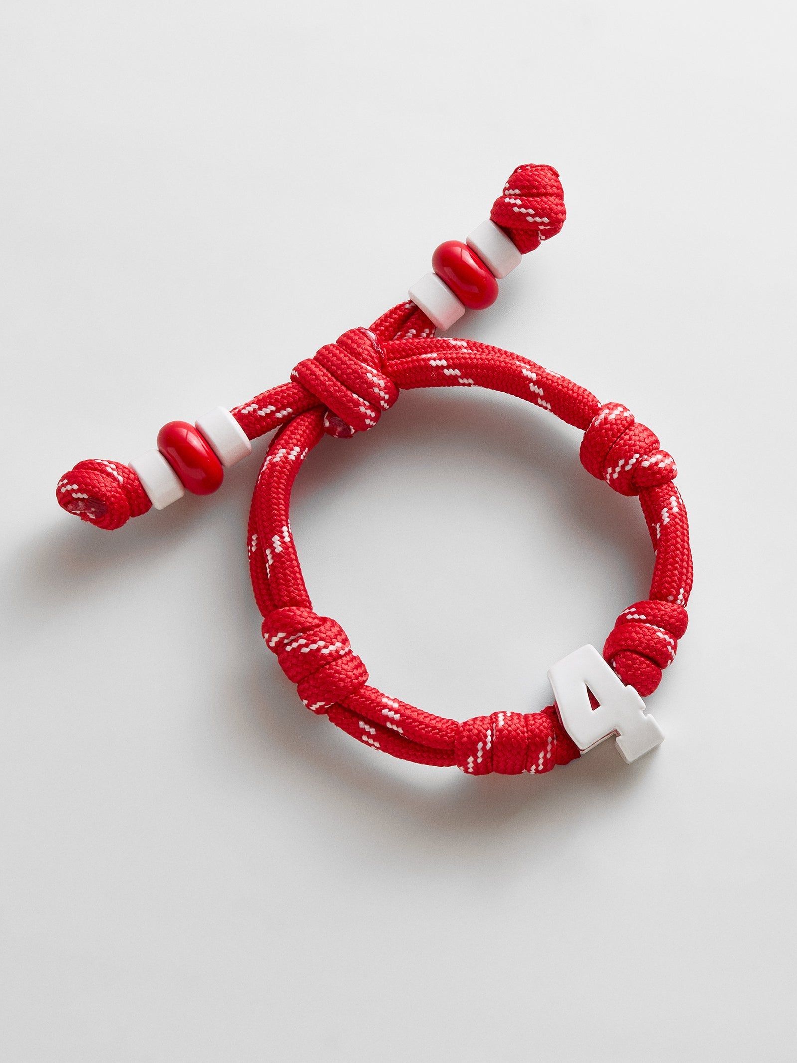 Team Knotty Varsity Custom Bracelet - England Single Digit
