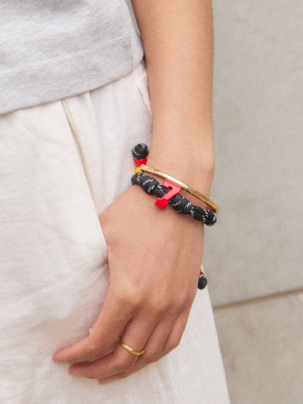 Team Knotty Varsity Custom Bracelet - Germany Double Digit