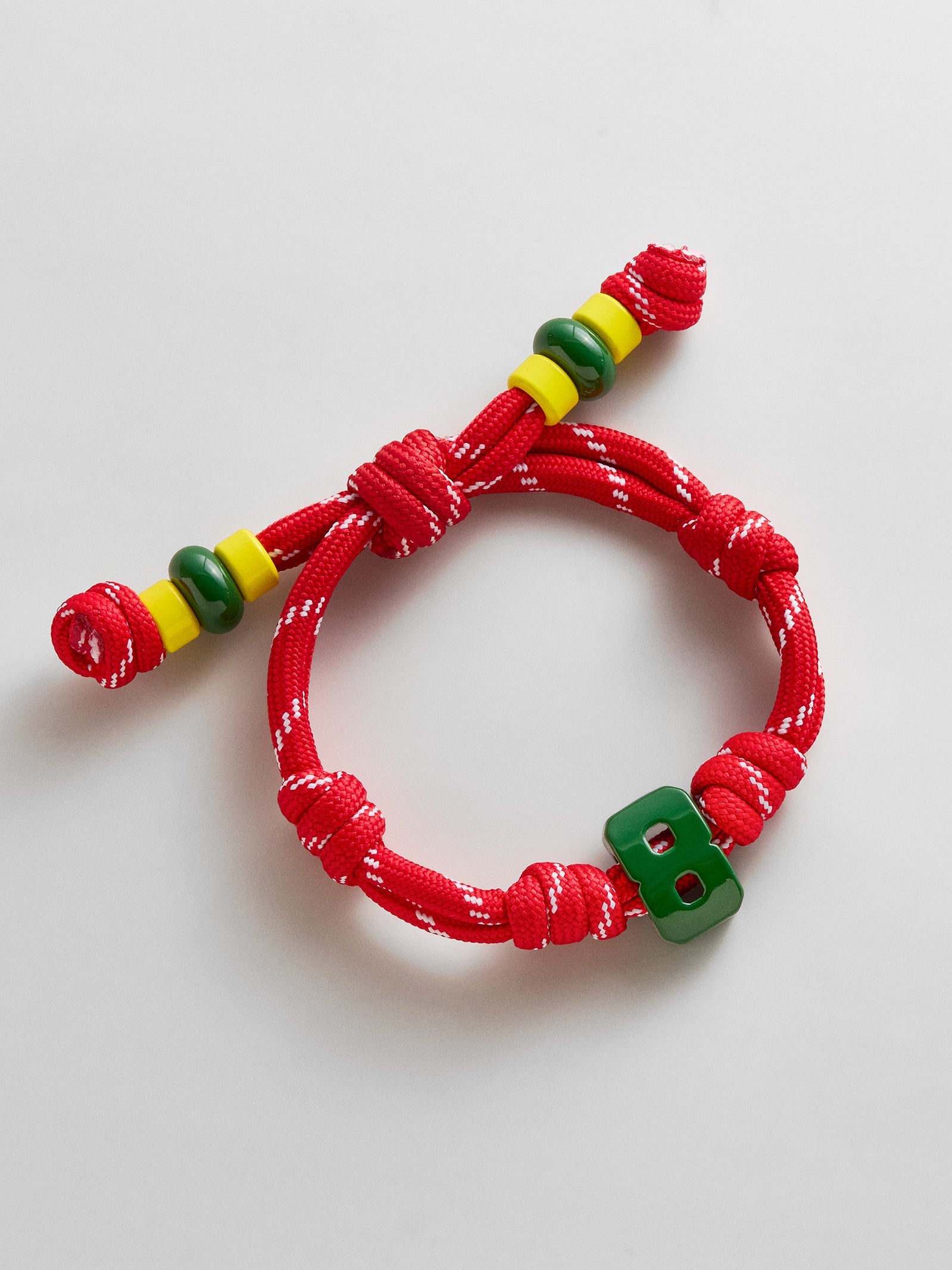 Team Knotty Varsity Custom Bracelet - Morocco Single Digit