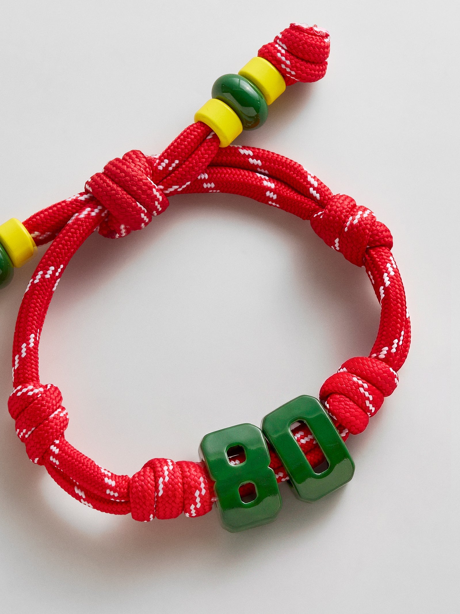 Team Knotty Varsity Custom Bracelet - Morocco Double Digit