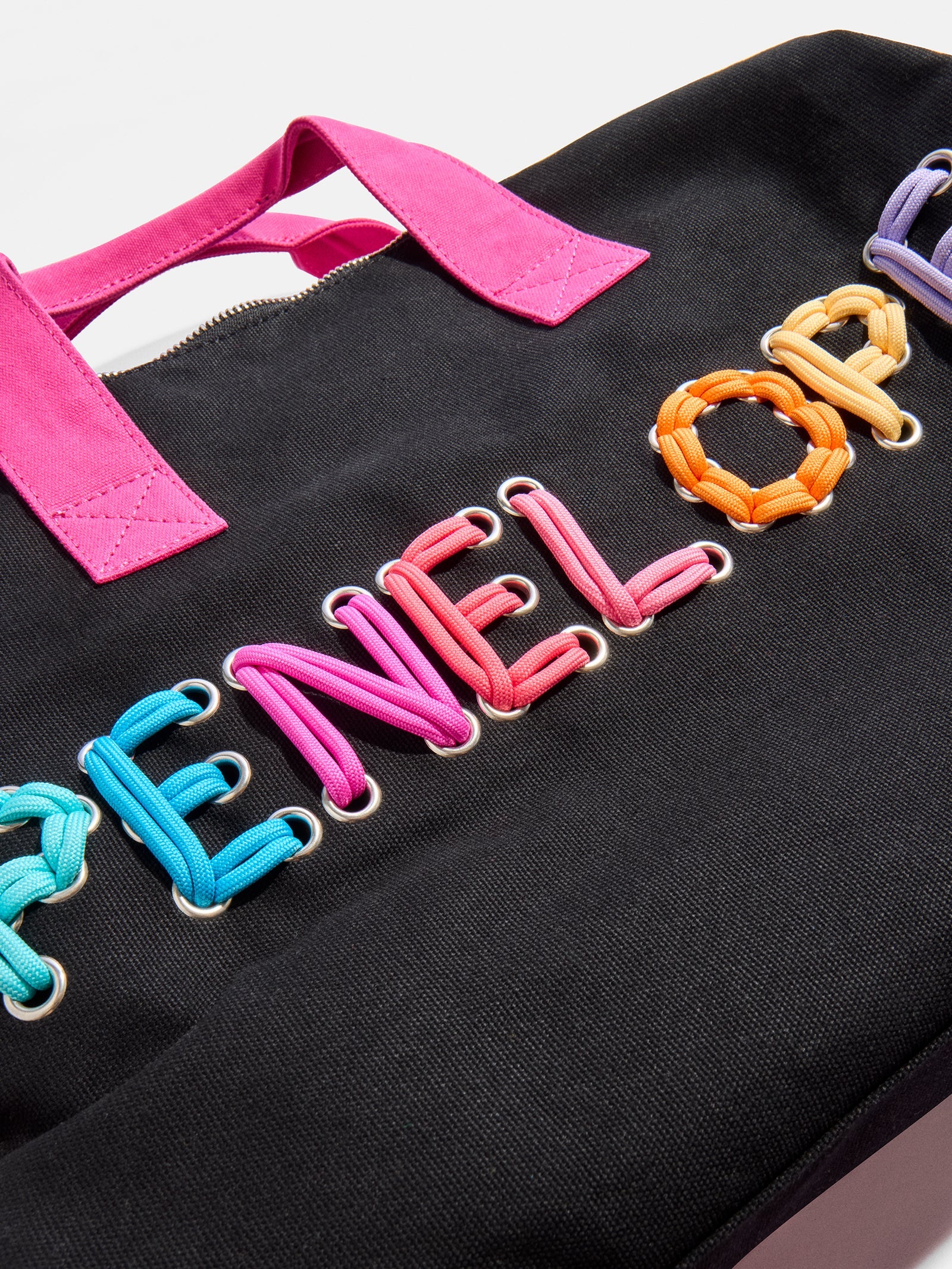 Thready to Go Kids' Custom Duffle - Black/Multi