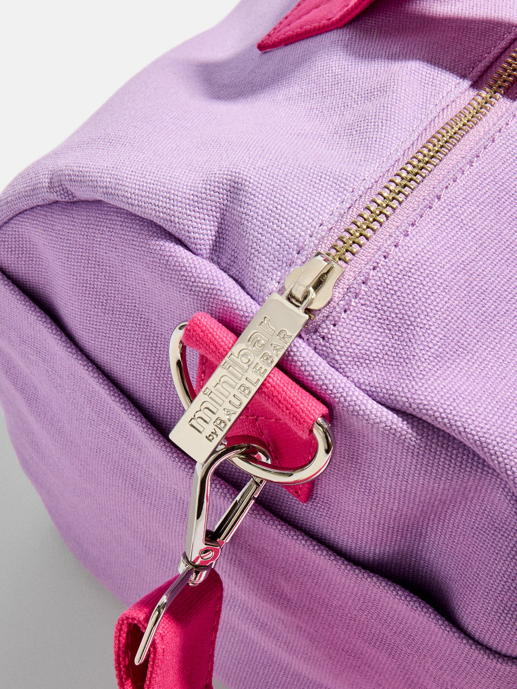 Thready to Go Kids' Custom Duffle - Lilac/Blue Multi