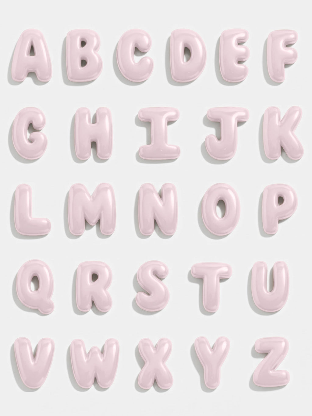 Knotty Enamel Initial Custom Bracelet - Red/Pink Single Letter