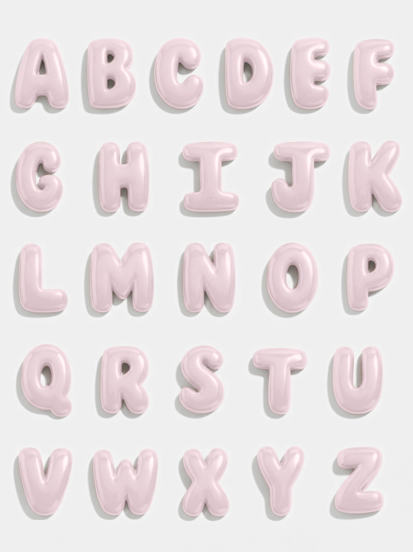 Knotty Enamel Initial Custom Bracelet - Red/Pink Single Letter