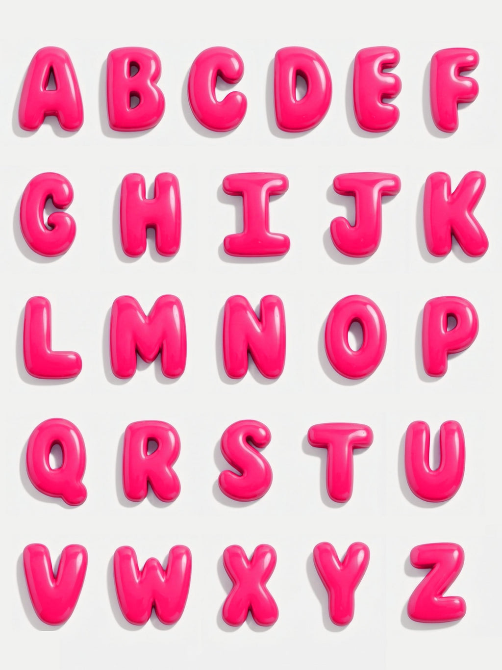 Knotty Enamel Initial Custom Bracelet - Green/Pink Single Letter