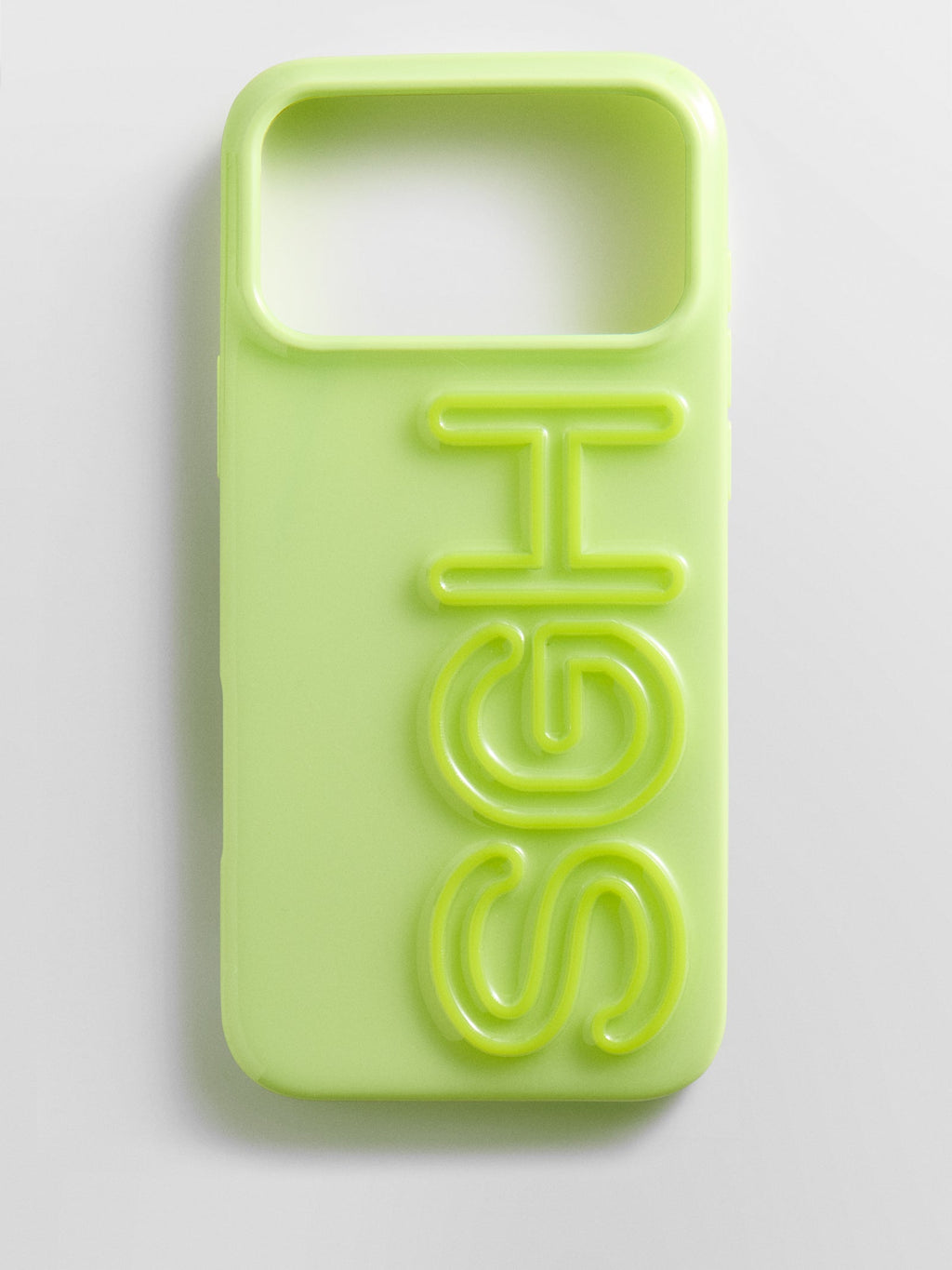 Fine Line Custom iPhone Case - Chartreuse/Chartreuse