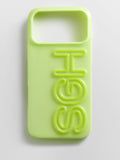 Fine Line Custom iPhone Case - Chartreuse/Chartreuse