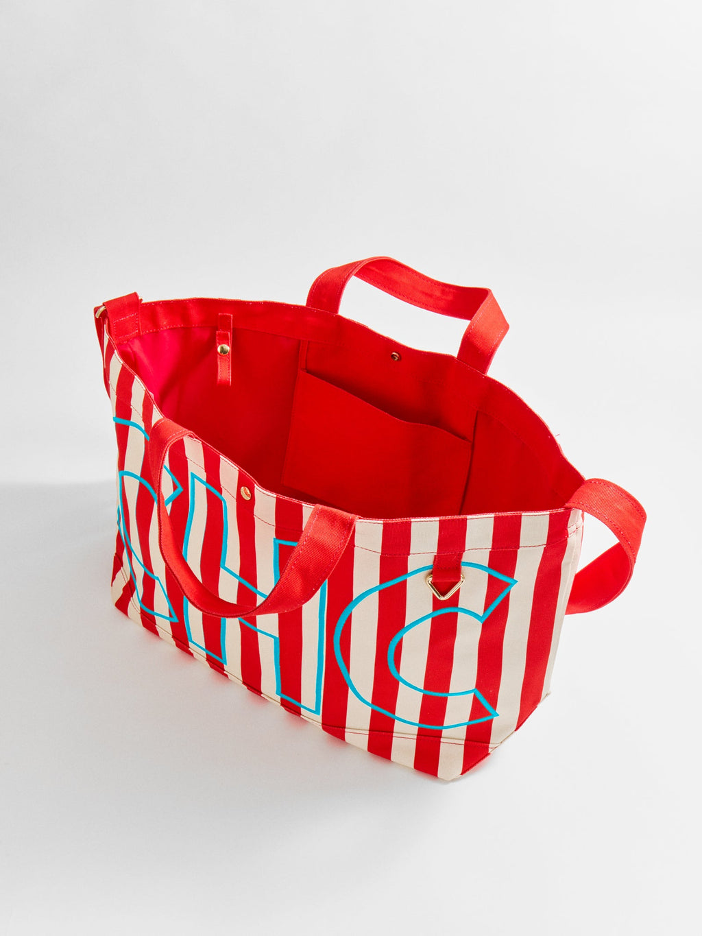 Striped Custom Alpha Tote - Custom Riviera