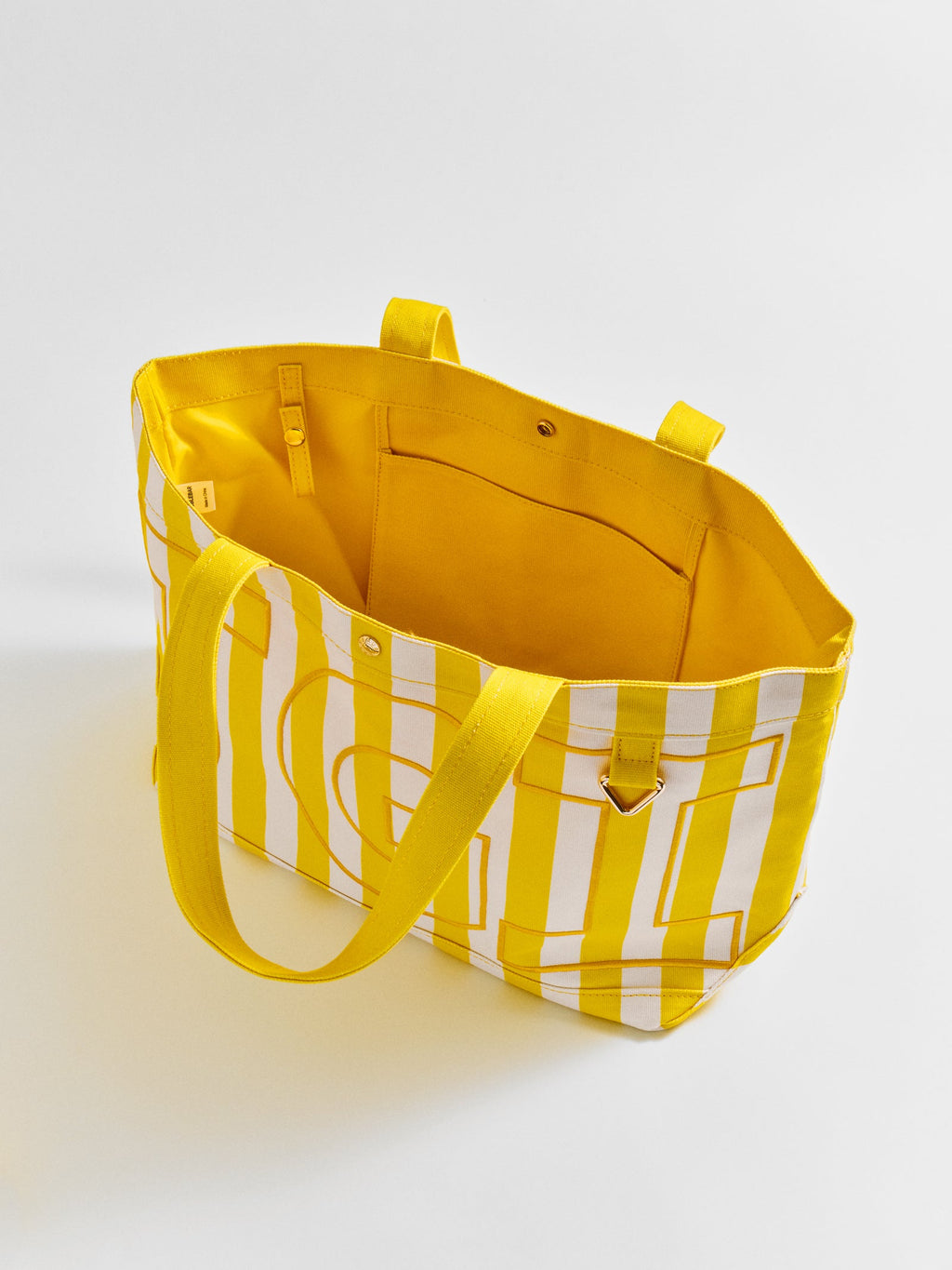 Striped Custom Alpha Tote - Custom Citrus