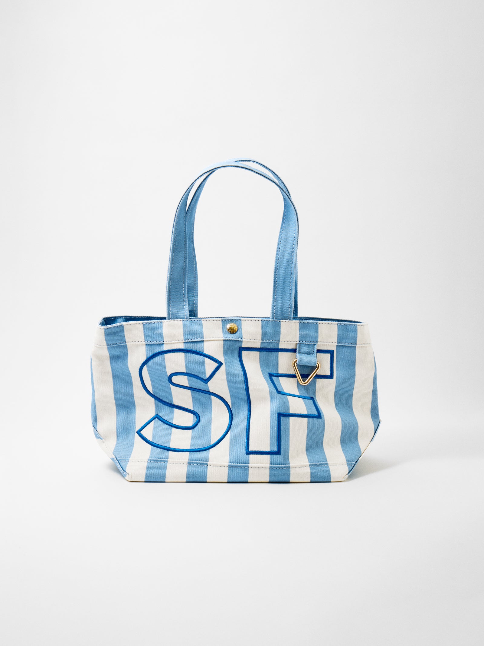 Striped Custom Alpha Tote - Custom Marina