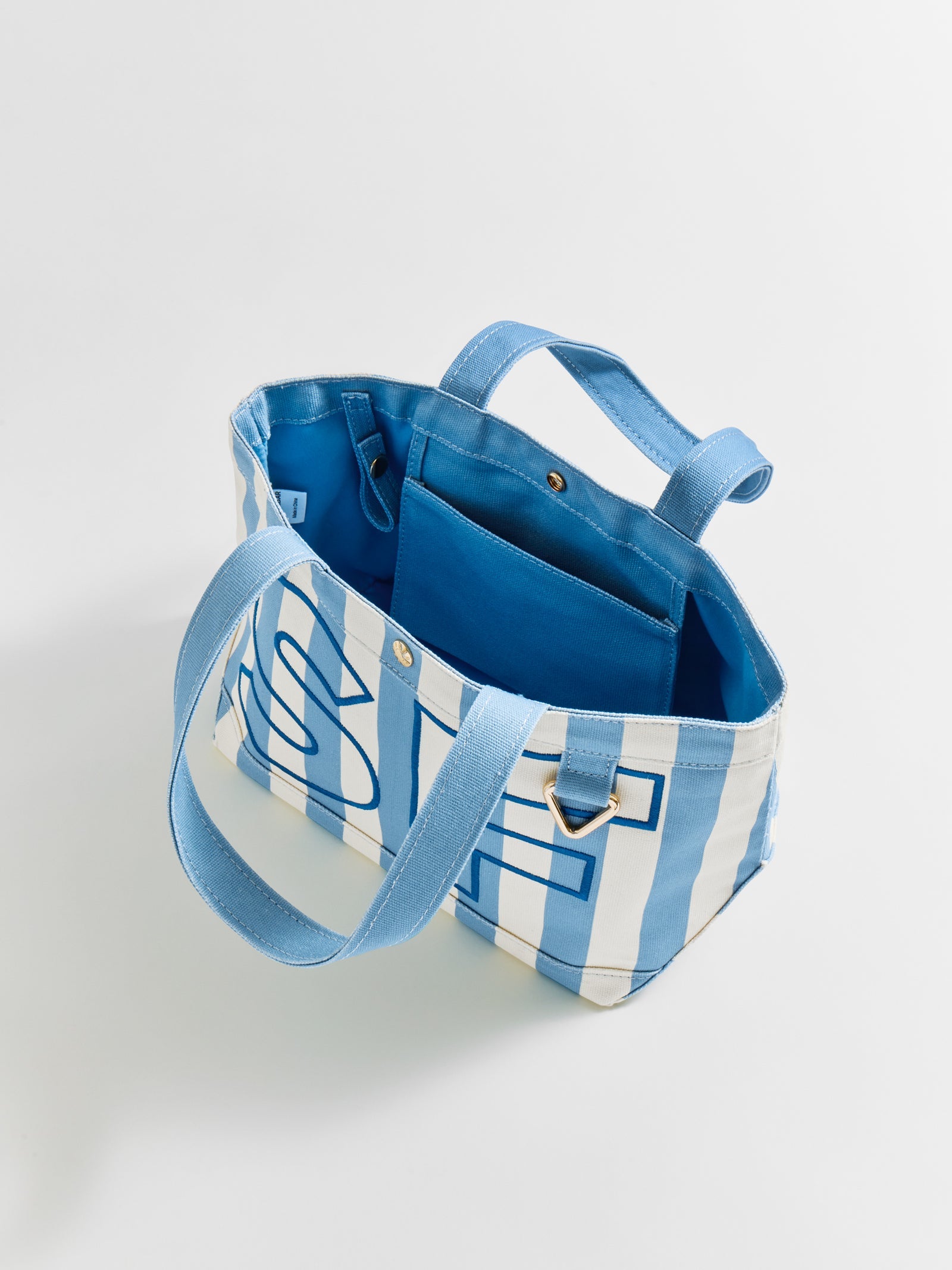 Striped Custom Alpha Tote - Custom Marina