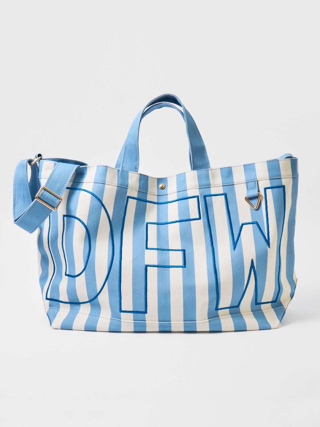 Striped Custom Alpha Tote - Custom Marina