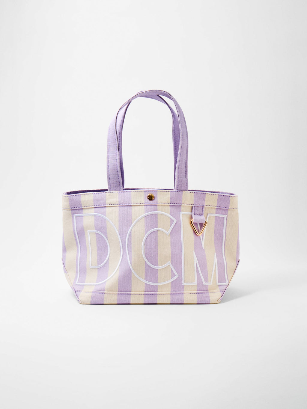 Striped Custom Alpha Tote - Custom Wisteria