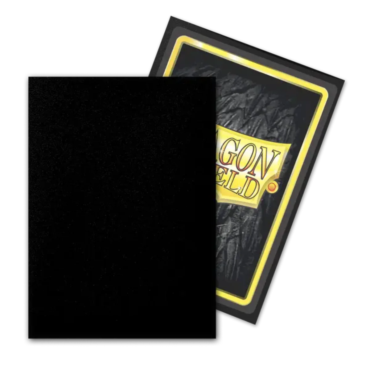 Dragon Shield Game Sleeves 100ct - Matte Black Outer Standard