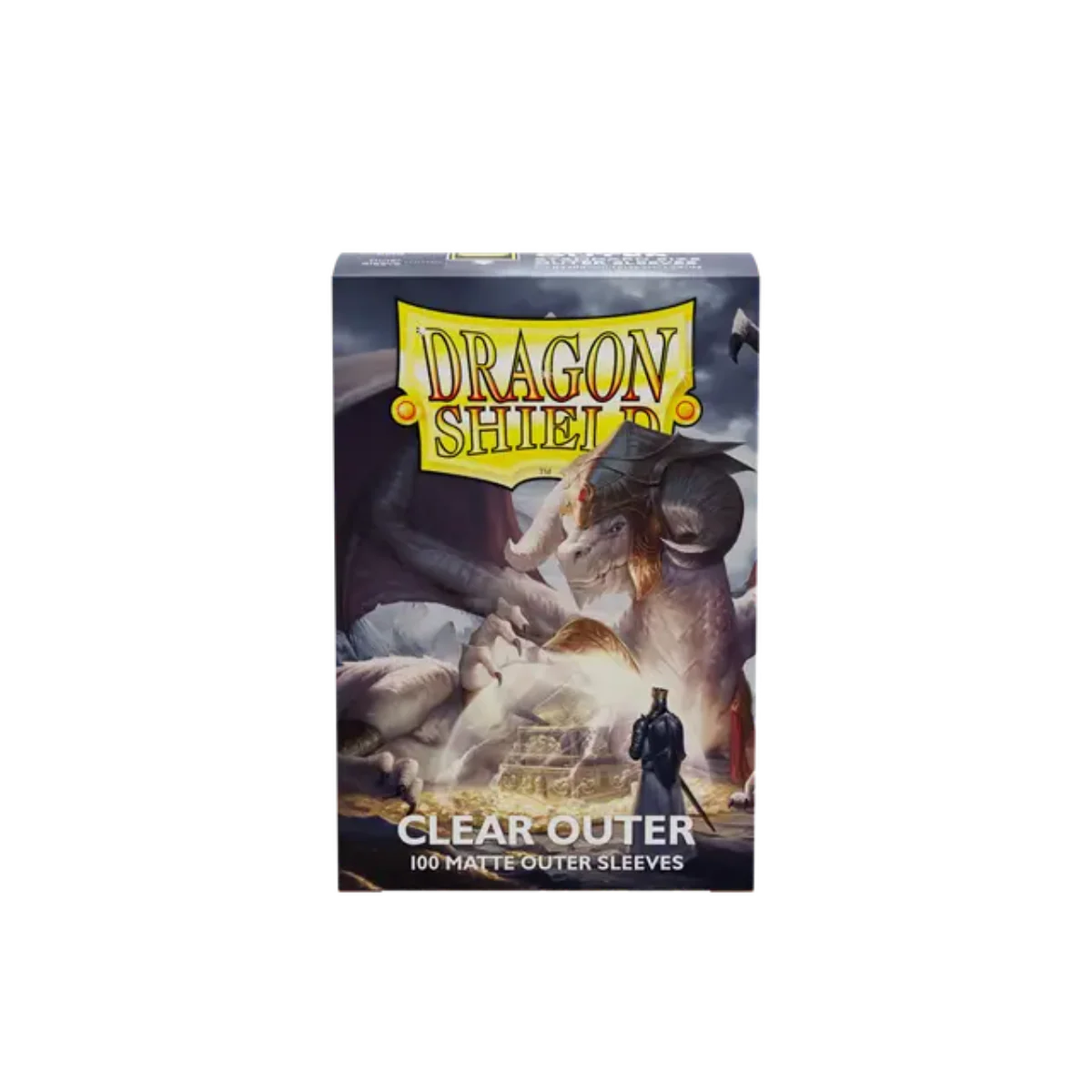 Dragon Shield Game Sleeves 100ct - Matte Clear Outer Standard