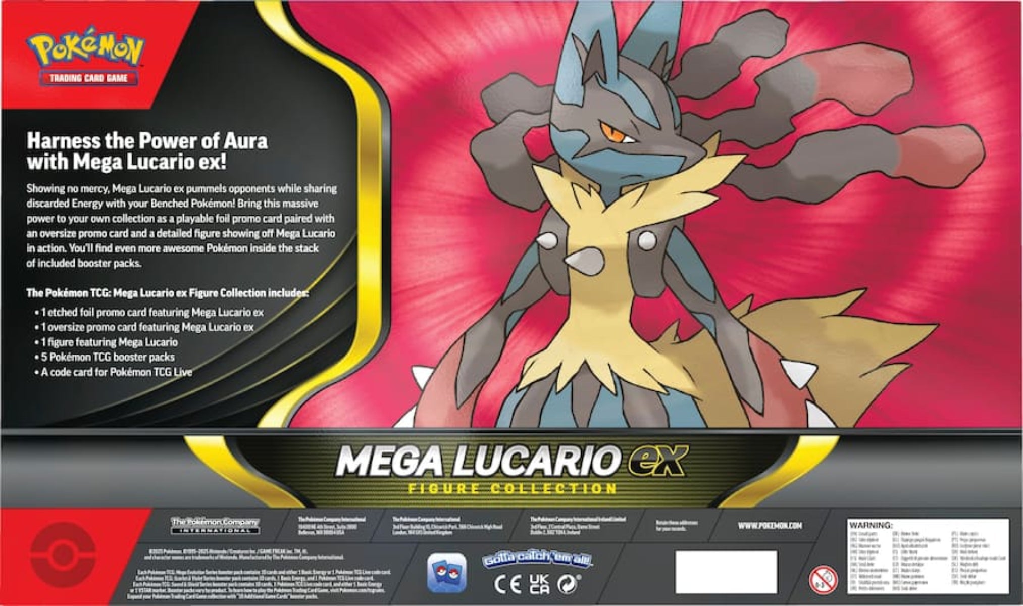 Mega Lucario ex Figure Collection