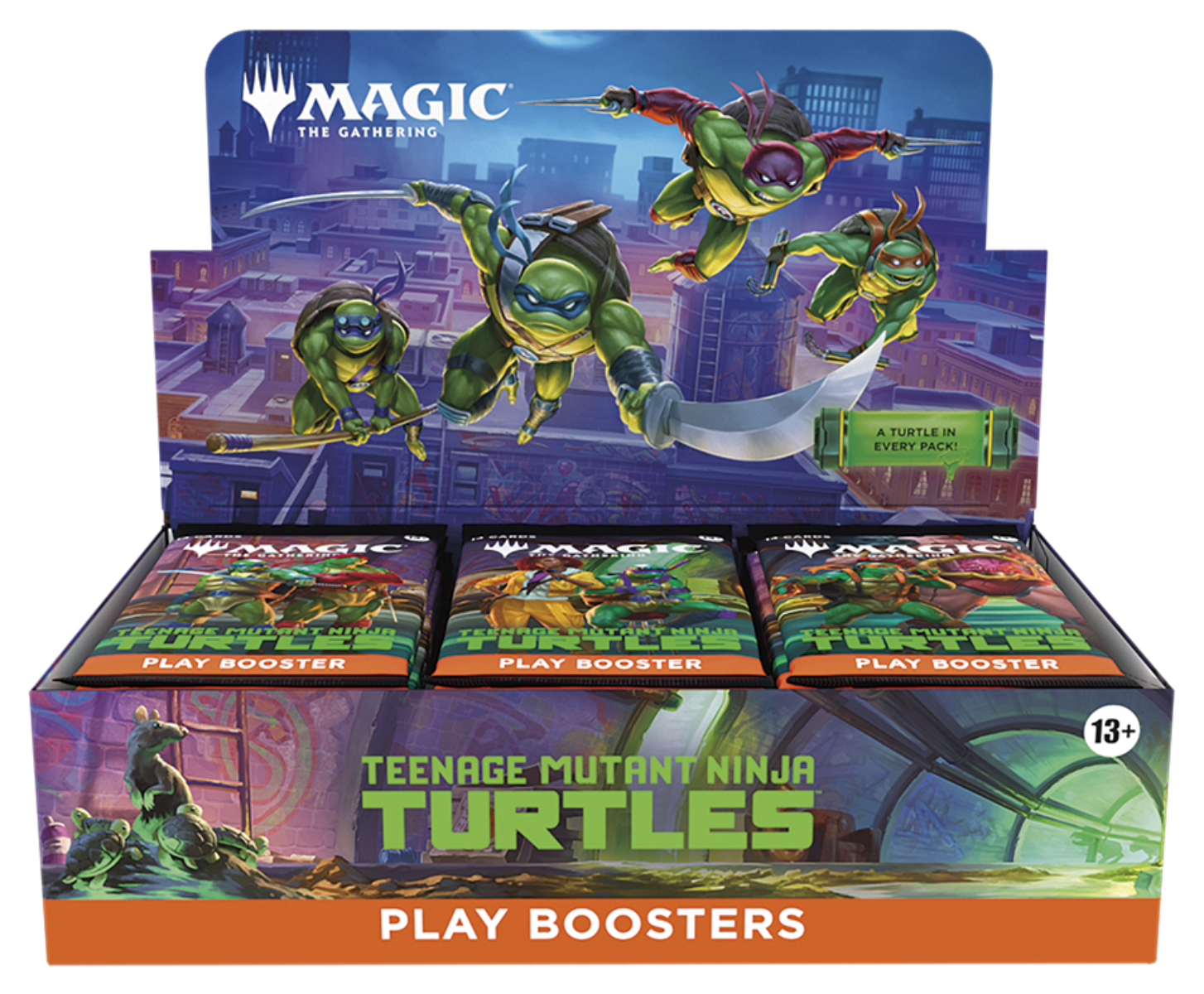 Teenage Mutant Ninja Turtles Play Booster Box