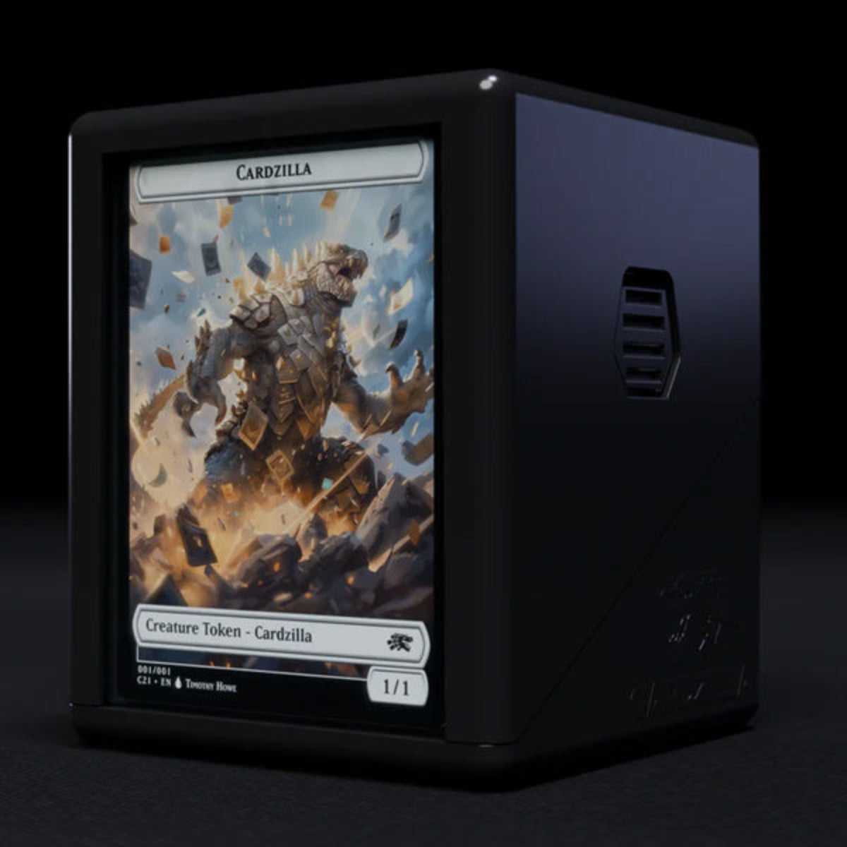 Cardzilla Showcase 100 Deck Box - Black