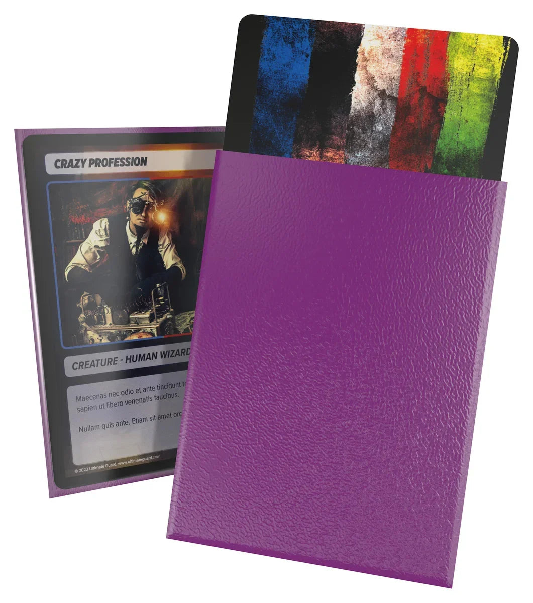 Cortex Sleeves Matte Standard Size 100 - Purple