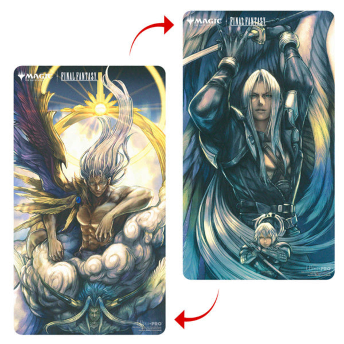 Final Fantasy Sephiroth, Fabled Solder/One-Winged Angel Double-Sided Playmat