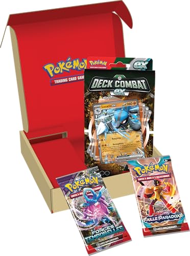 Pokémon TCG: Lucario-ex Battle Deck and 2 Booster Packs (60 Card Ready-to-Use Deck)